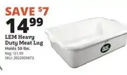 Rural King Lem heavy duty meat lug offer