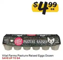 Winn Dixie Vital Farms Pasture Raised Eggs offer