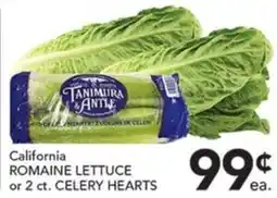 Pete's Fresh Market Taninura Antle California Romaine Lettuce offer