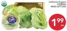 Pete's Fresh Market Tanamura Antile Iceberg Head Lettuce offer