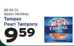 Hannaford Tampax Pearl Tampons offer