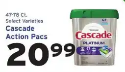 Hannaford Cascade action pacs offer