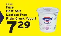 Hannaford Fage Best Self Lactose Free Plain Greek Yogurt offer