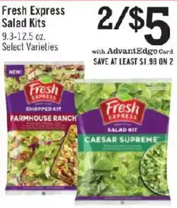 Price Chopper Fresh Express salad kits offer