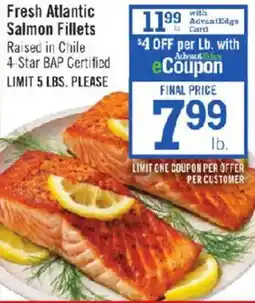 Price Chopper Fresh Atlantic Salmon Fillets offer