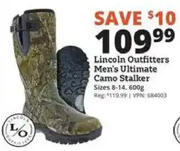 Rural King Lincoln Outfitters Men's Ultimate Camo Stalker offer