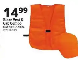 Rural King Blaze Vest & Cap Combo offer
