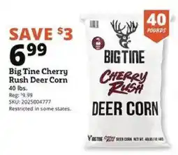 Rural King Big Tine cherry rush deer corn offer