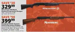 Rural King Winchester SXP Black Shadow Pump Action Shotgun offer