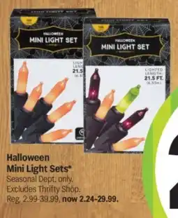 Meijer Halloween Mini Light Sets offer
