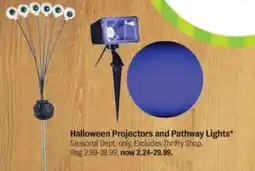 Meijer Halloween Projectors and Pathway Lights offer
