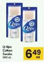ACME Q-tips Cotton Swabs offer