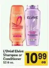 ACME L'oreal Elvive Shampoo or Conditioner offer