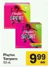 ACME Playtex tampons offer