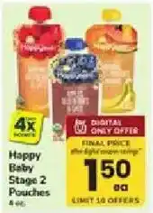 ACME Happy Baby Stage 2 Pouches offer