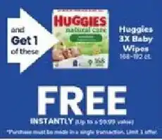 ACME Huggies baby wipes offer
