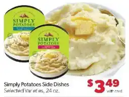 Family Fare Simply Potatoes Side Dishes offer