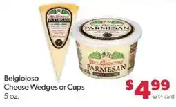 Family Fare Belgioso Cheese Wedges or Cups offer