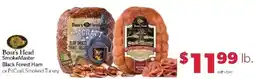 Family Fare Boar's Head SmokeMaster Black Forest Ham or PitCraft Smoked Turkey offer