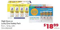 Family Fare High Noon or Lucky One Variety Pack offer