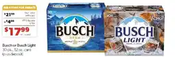 Family Fare Busch or Busch Light offer