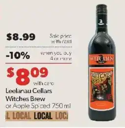 Family Fare Leelanau Cellars Witches Brew offer