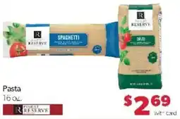 Family Fare Finest Reserve Pasta offer