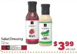 Family Fare Finest Reserve Salad Dressing offer