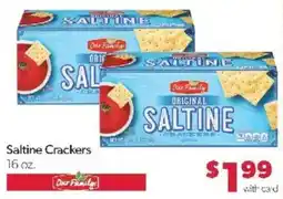 Family Fare Our Family Saltine Crackers offer