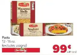 Family Fare Our Family pasta offer