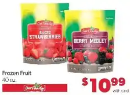 Family Fare Our Family frozen fruit offer