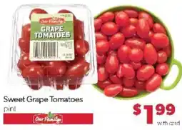 Family Fare Sweet grape tomatoes offer