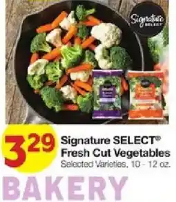 United Supermarkets Signature Select Fresh Cut Vegetables offer