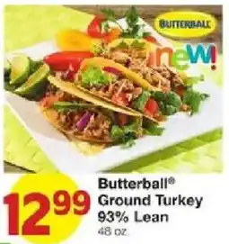 United Supermarkets Butterball Ground Turkey offer
