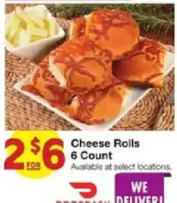 United Supermarkets Cheese Rolls offer