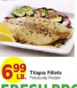 United Supermarkets Tilapia Fillets offer