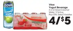 Food 4 Less Viloe Yogurt Beverage offer