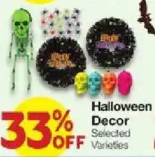 United Supermarkets Halloween Decor offer