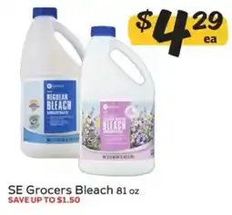 Winn Dixie SE Grocers Bleach offer