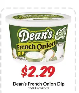 Woodman's Dean's French Onion Dip offer