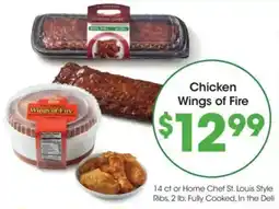 Food 4 Less Chicken Wings of Fire offer