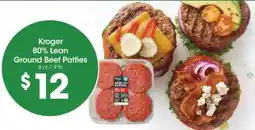 Food 4 Less Kroger ground beef patties offer