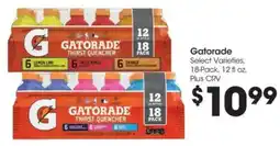 Food 4 Less Gatorade thirst quencher offer