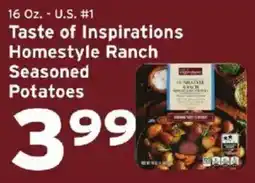 Hannaford Taste of Inspirations Homestyle Ranch Seasoned Potatoes offer
