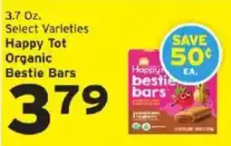 Hannaford Happy Tot Organic Bestie Bars offer