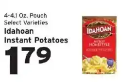 Hannaford Idahoan instant potatoes offer