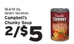 Hannaford Campbell's Chunky Soup offer