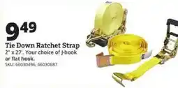 Rural King Tie Down Ratchet Strap offer