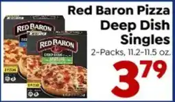 Save a Lot Red Baron pizza deep dish singles offer