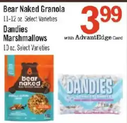 Price Chopper Bear Naked Granola offer